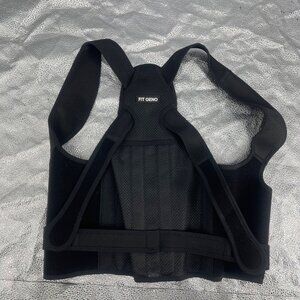 Fit Geno Posture Corrector Large Adjustable Back Brace Straightener Back Pain